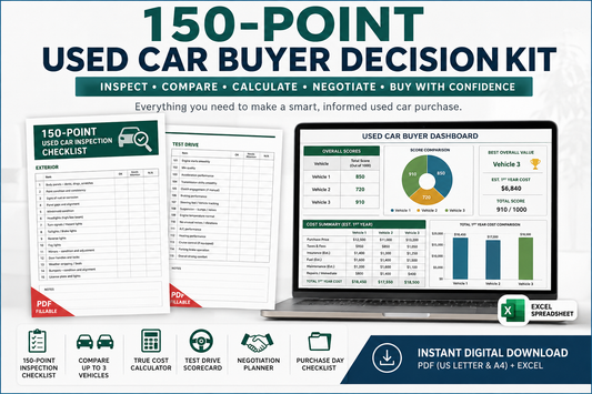 Used Car Inspection Checklist: How to Buy a Used Car With Confidence